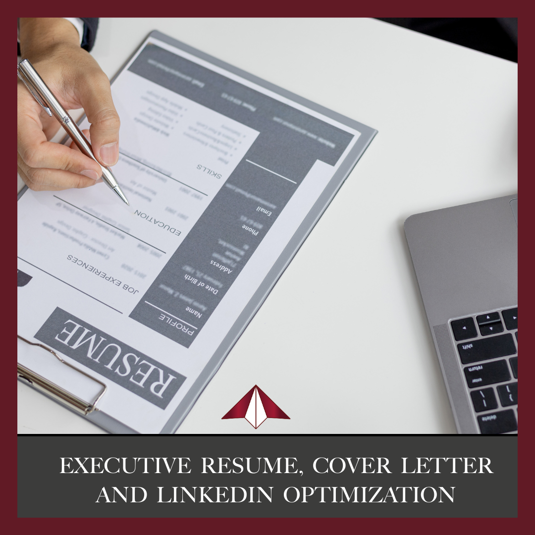 Executive Resume, Cover Letter & LinkedIn Profile Writing Service